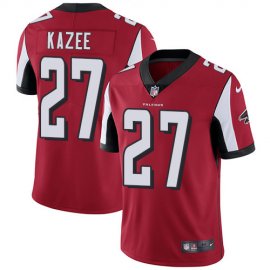 Nike Atlanta Falcons #27 Damontae Kazee Red Team Color Mens Stitched NFL Vapor Untouchable Limited Jersey