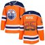 Adidas Edmonton Oilers #25 Darnell Nurse Orange Home Authentic Drift Fashion Stitched NHL Jersey