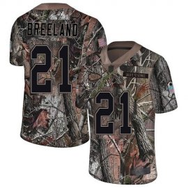 Nike Kansas City Chiefs #21 Bashaud Breeland Camo Youth Stitched NFL Limited Rush Realtree Jersey