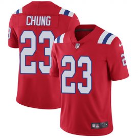 Nike New England Patriots #23 Patrick Chung Red Alternate Youth Stitched NFL Vapor Untouchable Limited Jersey