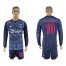Ajax #10 Klaassen Away Long Sleeves Soccer Club Jersey