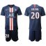Paris Saint-Germain #20 Kurzawa Home Soccer Club Jersey