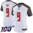 Nike Tampa Bay Buccaneers #9 Matt Gay White Womens Stitched NFL 100th Season Vapor Untouchable Limited Jersey