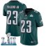 Nike Philadelphia Eagles #23 Rodney McLeod Jr Midnight Green Team Color Super Bowl LII Mens Stitched NFL Vapor Untouchable Limited Jersey