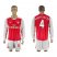 Arsenal #4 Mertesacke Red Home Long Sleeves Soccer Club Jersey
