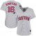 Boston Red Sox #16 Andrew Benintendi Grey Road 2018 World Series Womens Stitched MLB Jersey