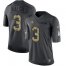 Nike Minnesota Vikings #3 Blair Walsh Black Mens Stitched NFL Limited 2016 Salute To Service Jersey