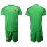 Colombia Blank Green Goalkeeper Soccer Country Jersey