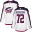 Adidas Columbus Blue Jackets #72 Sergei Bobrovsky White Road Authentic Stitched NHL Jersey