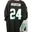 Nike Las Vegas Raiders #24 Charles Woodson Black Team Color Mens Stitched NFL Elite Autographed Jersey