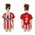 Womens Atletico Madrid #2 Godin Home Soccer Club Jersey