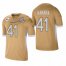 New Orleans New Orleans Saints #41 Alvin Kamara 2021 NFC Pro Bowl Game Gold NFL Jersey
