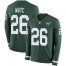 Nike New York Jets #26 Marcus Maye Green Team Color Mens Stitched NFL Limited Therma Long Sleeve Jersey