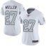 Nike Las Vegas Raiders #27 Trayvon Mullen White Womens Stitched NFL Limited Rush Jersey