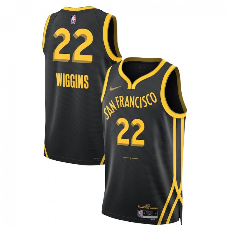 Andrew Wiggins Golden State Warriors Nike Unisex 2023/24 Swingman Jersey – Black – City Edition Andrew Wiggins Golden State Warriors Nike Unisex 2023/24 Swingman Jersey – Black – City Edition