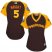 New York Mets #5 David Wright Brown 2016 All-Star National League Womens Stitched MLB Jersey