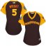 New York Mets #5 David Wright Brown 2016 All-Star National League Womens Stitched MLB Jersey