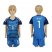 Spain #1 De Gea Blue Goalkeeper Kid Soccer Country Jersey