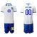 Brazil Personalized White Soccer Country Jersey