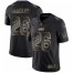 Nike New York Giants #26 Saquon Barkley Black/Gold Mens Stitched NFL Vapor Untouchable Limited Jersey