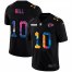 Kansas City Chiefs #10 Tyreek Hill Mens Nike Multi-Color Black 2020 NFL Crucial Catch Vapor Untouchable Limited Jersey
