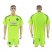 Manchester United Blank Shiny Green Goalkeeper Soccer Club Jersey