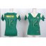 Nike Green Bay Packers #12 Aaron Rodgers Green Womens Stitched NFL Elite Draft Him Shimmer Jersey