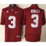Alabama Crimson Tide #3 Calvin Ridley Red Stitched NCAA Jersey