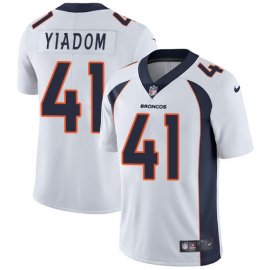 Nike Denver Broncos #41 Isaac Yiadom White Mens Stitched NFL Vapor Untouchable Limited Jersey