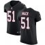 Nike Atlanta Falcons #51 Alex Mack Black Alternate Mens Stitched NFL Vapor Untouchable Elite Jersey