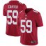 Nike New York Giants #59 Lorenzo Carter Red Alternate Mens Stitched NFL Vapor Untouchable Limited Jersey