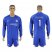 Chelsea #1 Begovic Home Long Sleeves Soccer Club Jersey