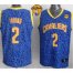 Cavaliers #2 Kyrie Irving Blue Crazy Light The Finals Patch Stitched NBA Jersey