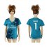 Womens Real Madrid #1 Navas Sec Away Soccer Club Jersey