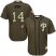 Philadelphia Phillies #14 Pete Rose Green Salute to Service Stitched Youth MLB Jersey