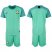 Brazil Blank Green Goalkeeper Soccer Country Jersey