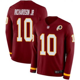 Nike Washington Football Team #10 Paul Richardson Jr Burgundy Red Team Color Mens Stitched NFL Limited Therma Long Sleeve Jersey
