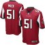 Nike Atlanta Falcons #51 Alex Mack Red Team Color Youth Stitched NFL Elite Jersey