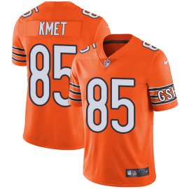 Nike Chicago Bears #85 Cole Kmet Orange Youth Stitched NFL Limited Rush Jersey