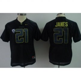 Kids Oregon Ducks 21 LaMichael James Black NCAA Jerseys