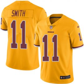 Nike Washington Football Team #11 Alex Smith Gold Youth Stitched NFL Limited Rush Jersey