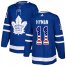 Adidas Toronto Maple Leafs #11 Zach Hyman Blue Home Authentic USA Flag Stitched NHL Jersey