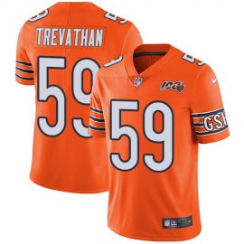 Nike Chicago Bears #59 Danny Trevathan Orange Mens 100th Season Stitched NFL Limited Rush Jersey