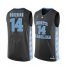 North Carolina Tar Heels #14 Brandon Robinson Black College Basketball Jersey