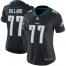 Nike Philadelphia Eagles #77 Andre Dillard Black Alternate Womens Stitched NFL Vapor Untouchable Limited Jersey