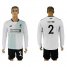 Liverpool #2 Clyne Away Long Sleeves Soccer Club Jersey