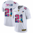 Washington Football Team #21 Sean Taylor Mens White Nike Multi-Color 2020 NFL Crucial Catch Limited NFL Jersey