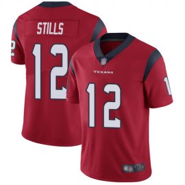 Nike Houston Texans #12 Kenny Stills Red Alternate Mens Stitched NFL Vapor Untouchable Limited Jersey