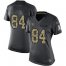 Nike Tennessee Titans #84 Corey Davis Black Womens Stitched NFL Limited 2016 Salute to Service Jersey