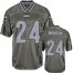 Nike Las Vegas Raiders #24 Charles Woodson Grey Youth Stitched NFL Elite Vapor Jersey